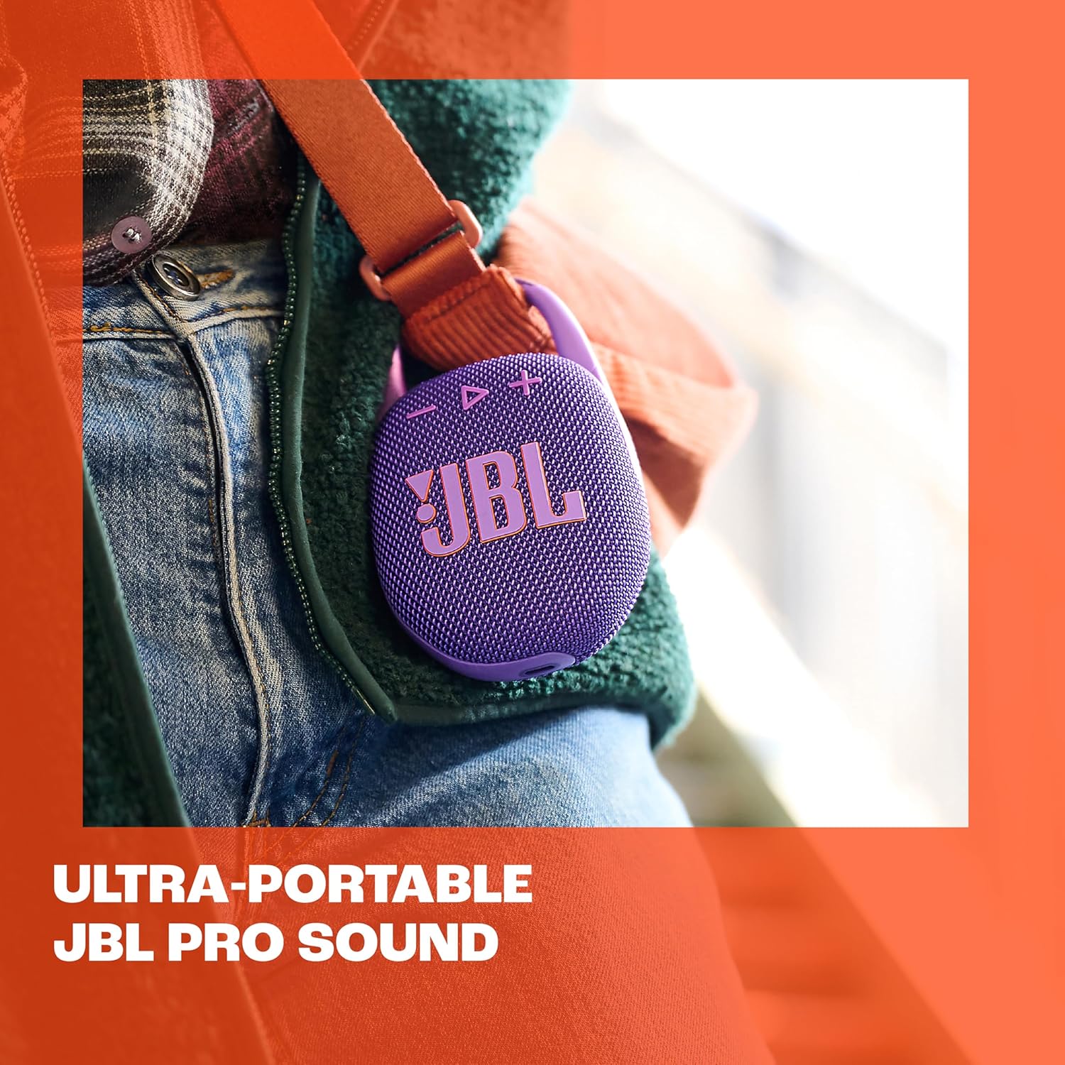 Buy Gadcet Chadwell Heath,JBL Clip 5 Ultra-Portable Bluetooth Speaker with Integrated Carabiner, Big JBL Pro Sound, PlaytimeBoost, Waterproof Design and 12-Hour Playtime, Red | Integrated Carabiner, Big Pro Sound, PlaytimeBoost, Waterproof Design and 12-Hour Playtime - Gadcet UK | UK | London | Scotland | Wales| Near Me | Cheap | Pay In 3 | Portable Bluetooth Speaker